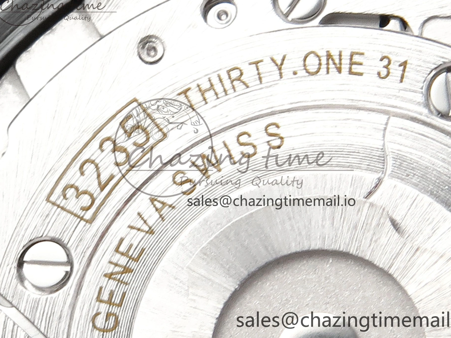 0131 SmoothTexture DateJust 36 126234 EWEF Best Edition Gray Roman Dial on Jubilee Bracelet A 609